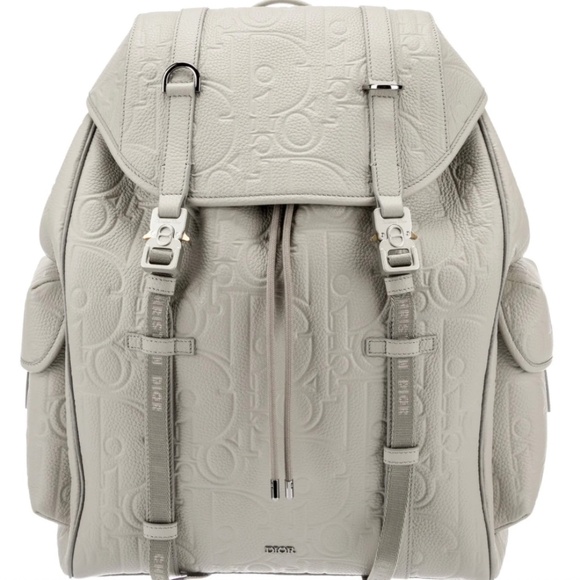 Dior Backpack - Hit the Road Leather Backpack (New w/o Tags) - Picture 1 of 6